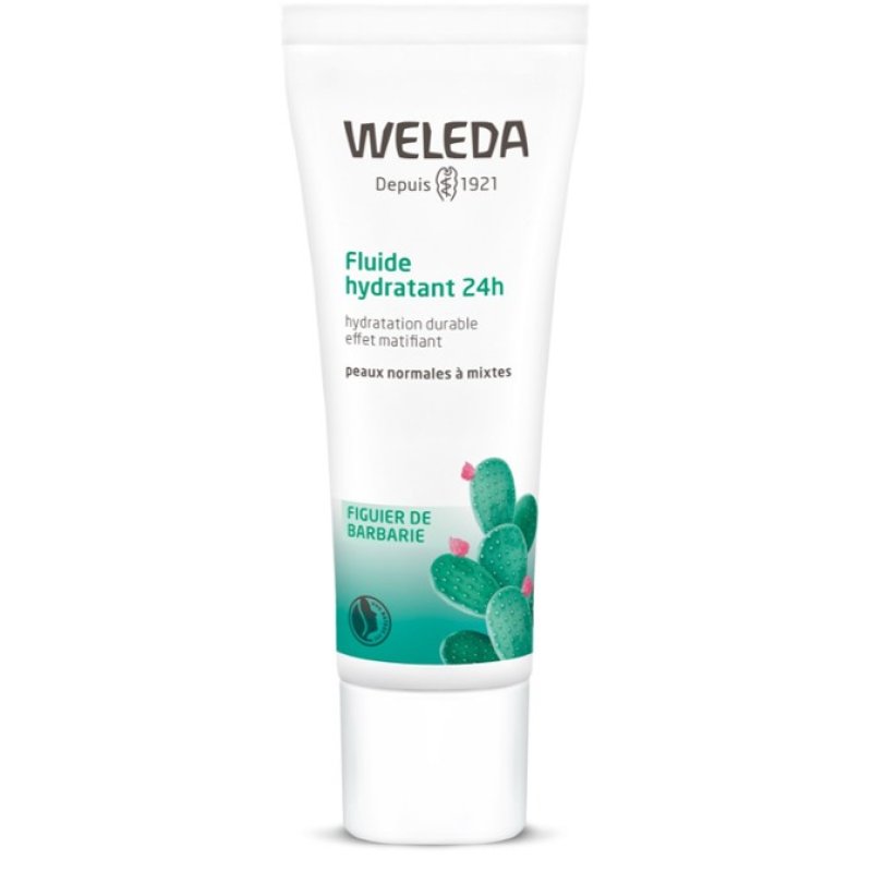 Weleda Bio Fig Cactus 24h Moisturizing Fluid Natural Face Lotion 30ml