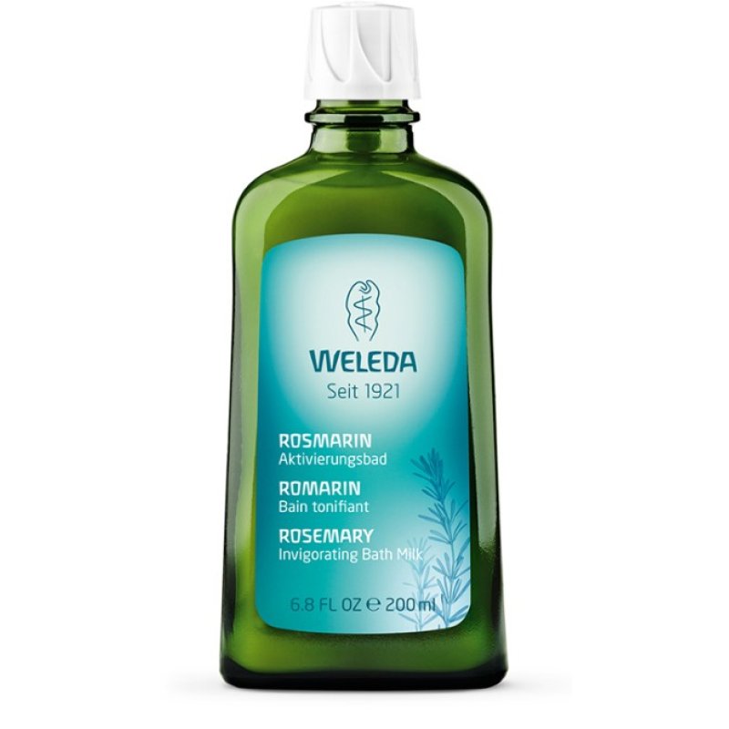 Weleda 9823X2 bain à bulles et laits Lait de bain 200 ml Romarin