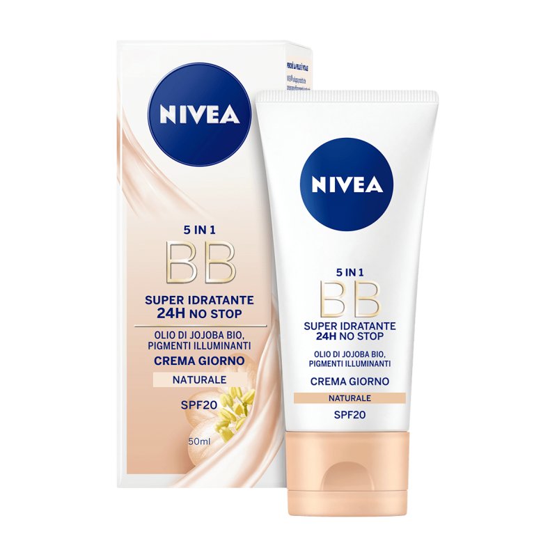NIVEA 5 In 1 Bb Cream Super Idratante Naturale 50 ml BB crème