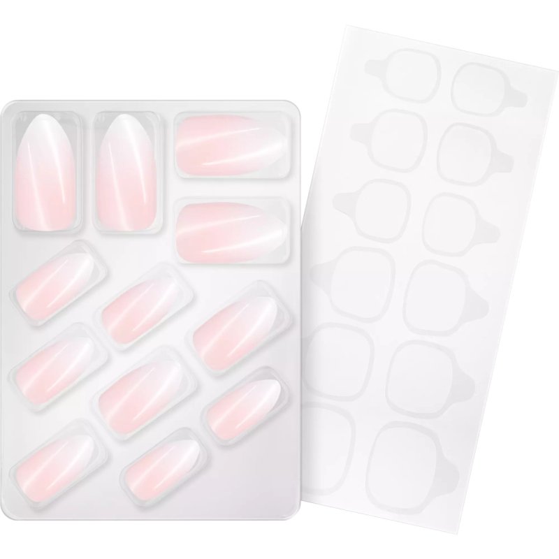 Essence french MANICURE click-on nails Finger nails Pink, White Pattern 12 pc(s)