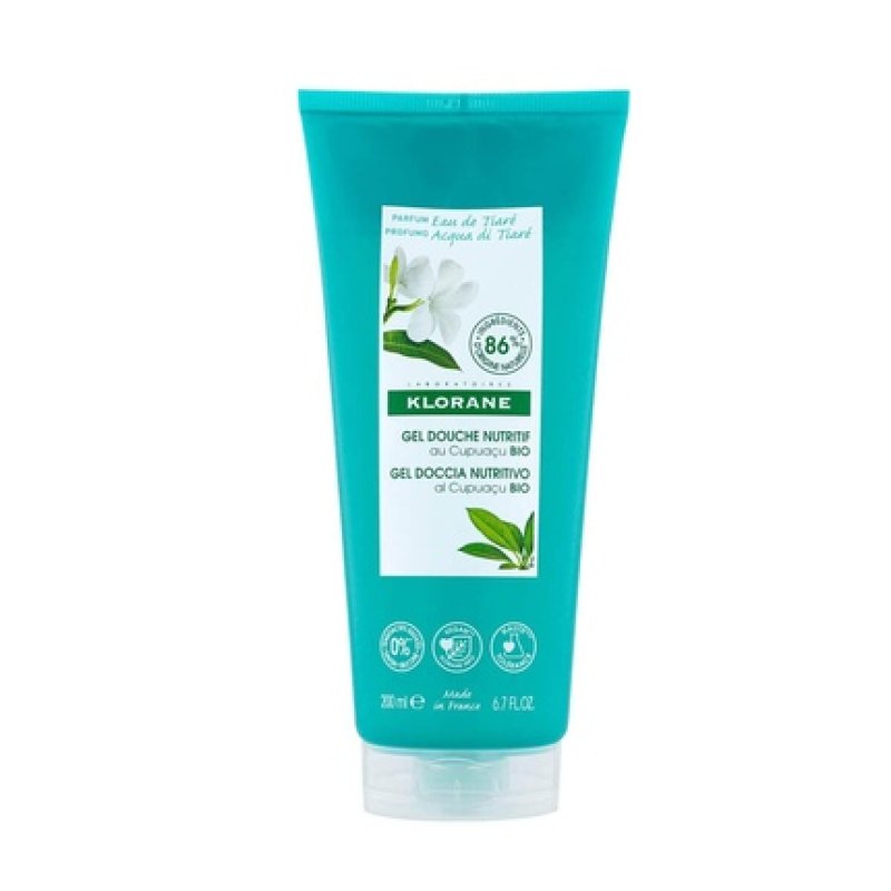Klorane Eau De Tiarè Nutritive Shower Gel 200ml
