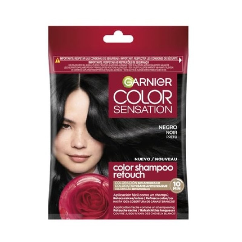 Garnier Color Shampoo Retouch Semi-Permanent Black