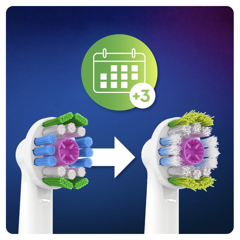 Oral-B 3D White Clean Maximiser Brush Heads 2 pc(s)