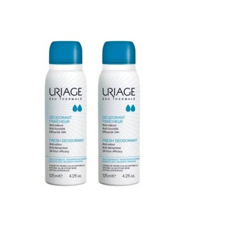 URIAGE Deodorant Spray 125ml - Pack of 2