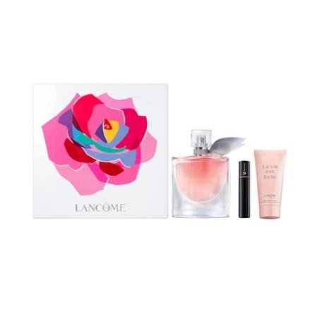 Lancome La Vie Est Belle Gift Box - Eau de Parfum 50ml, Body Lotion 50ml, and Mini Mascara