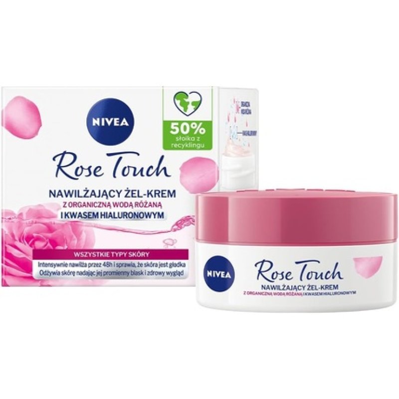 Nivea Rose Touch Moisturizing Gel-Cream 50ml