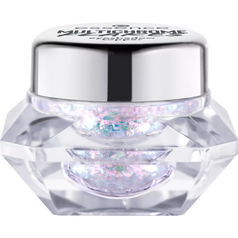Essence MULTICHROME FLAKES eyeshadow topper ombre à paupière 2 g 01 Galactic vibes Colle pailletée