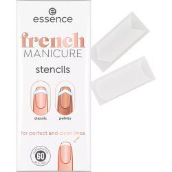 Essence french MANICURE stencils Blanc