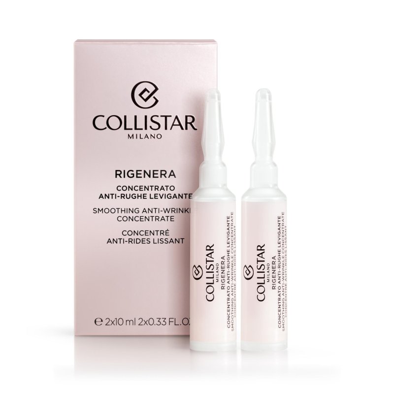 Collistar Rigenera Smoothing Anti-Wrinkle Concentrate 2 vials x 10 ml