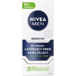 Nivea For Men Sensitive Face Cream 75ml