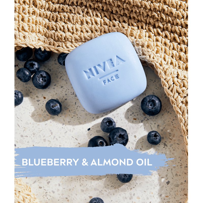 Nivea Naturally Clean Solid Face Cleanser 75g