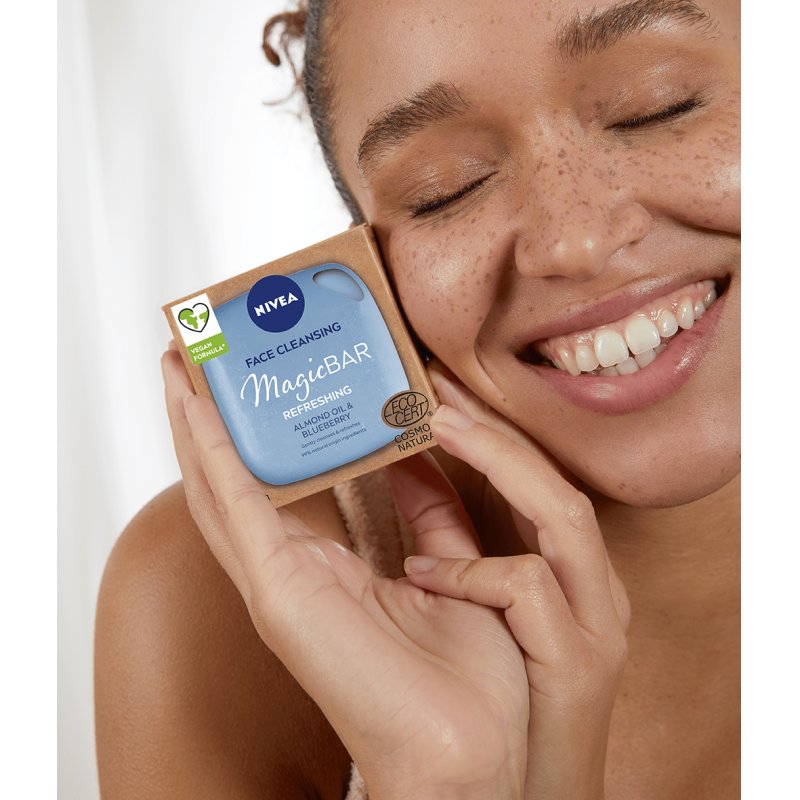 NIVEA MagicBAR Refreshing Face Cleansing Bar 75 g