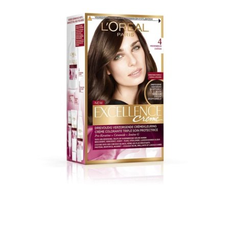 L'Oreal Paris Excellence Creme 4- Medium Brown - Hair Dye
