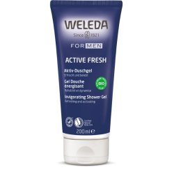 Weleda FOR MEN Aktiv-Duschgel 200 ml Gel douche Hommes Corps Romarin