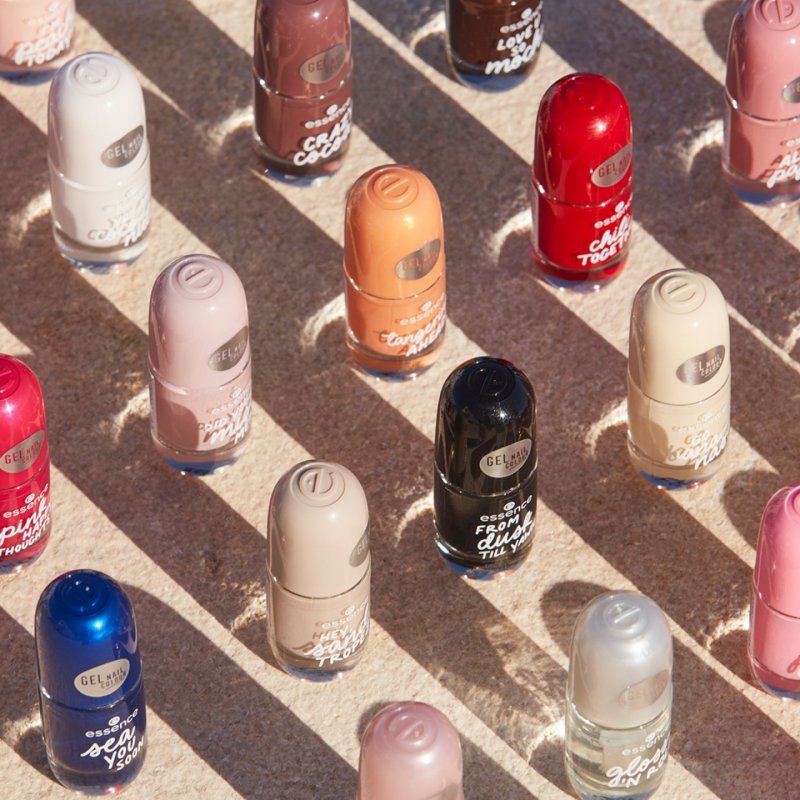 Gel Nail Colour Nail Polish 58 Less Bitter More Glitter 8ml