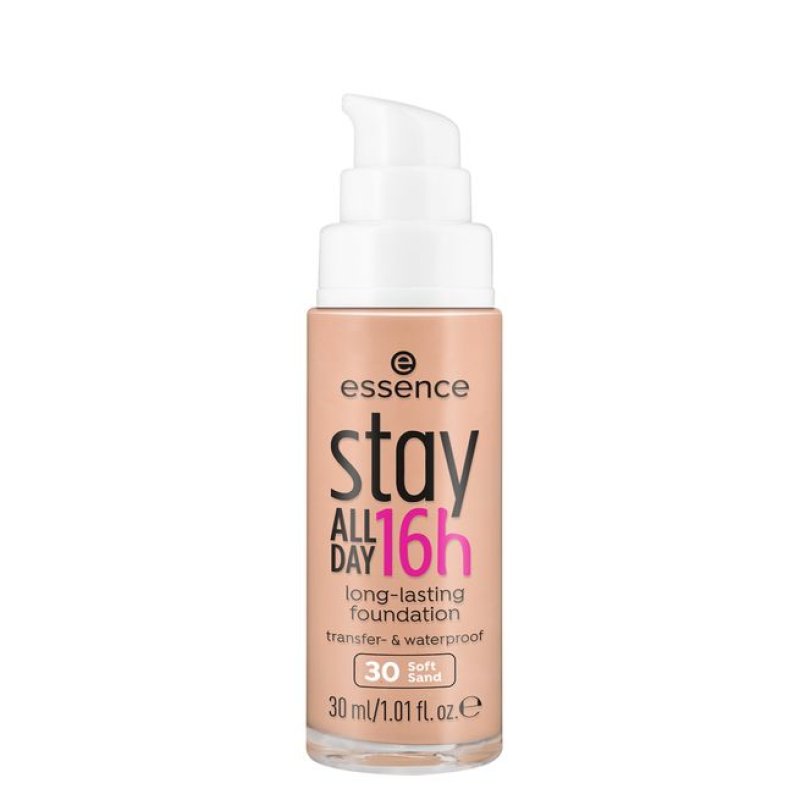 Essence Stay All Day 16h Long-Lasting Foundation 30 Soft Sand
