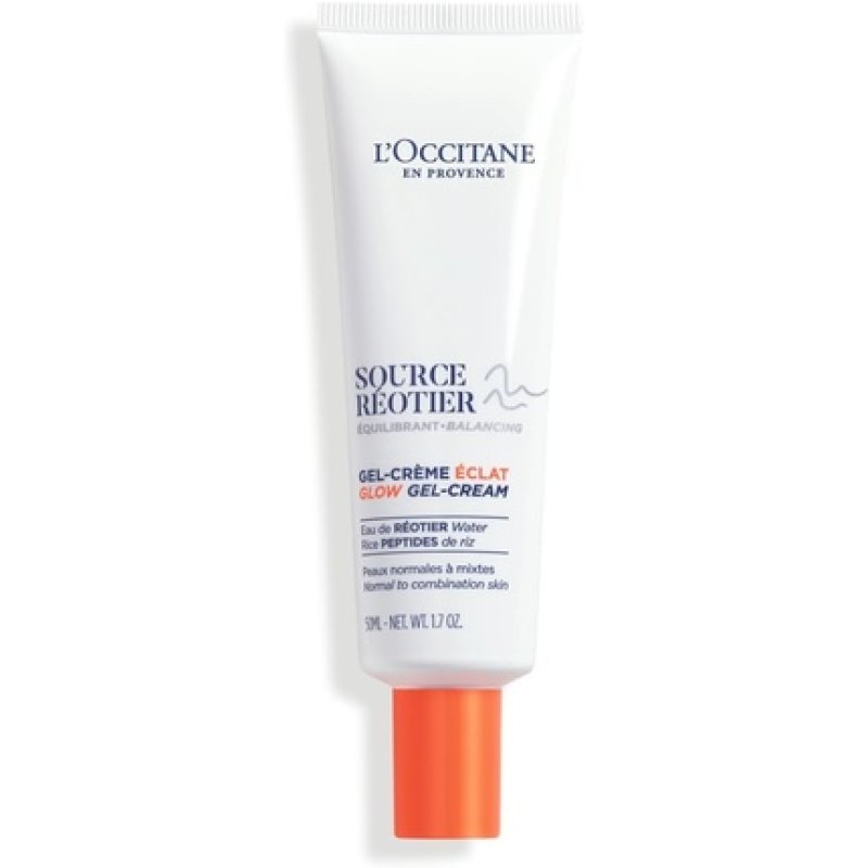 L'Occitane Source Reotier Glow Gel-Cream 50ml with Hyaluronic Acid