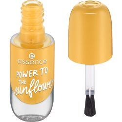 Essence gel nail colour vernis à ongles 8 ml Jaune Gloss