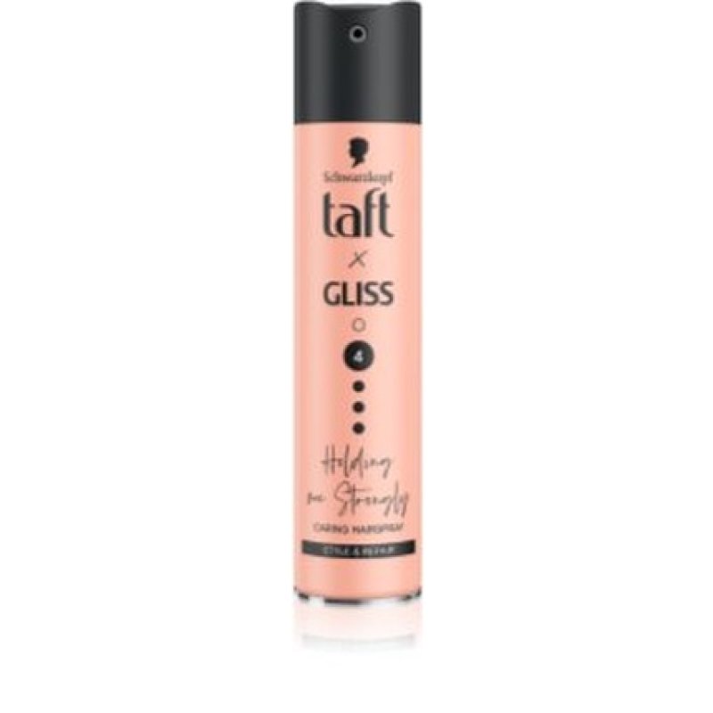 Schwarzkopf Taft Three Weather Taft Hair Spray Taft X Gliss Holding Me Softly 250 Ml
