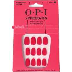 OPI xPRESS/ON Press On Nails & Cuticle Oil 30 Pcs Reusable False Nails with up to 14 Days of Wear Deeply Nourishing