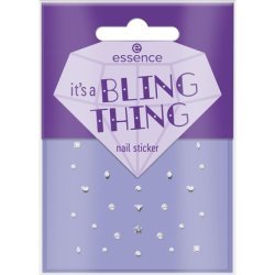 essence It's a BLING THING Nail Sticker Multicolor Covering Express Result Easy to Remove Nanoparticle Free 28pcs