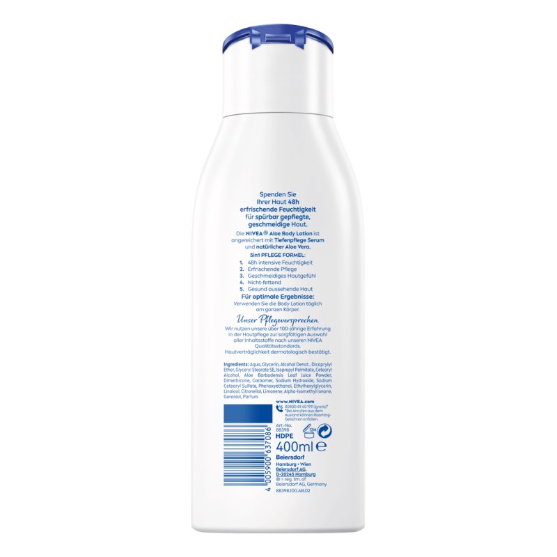 Nivea Aloe & Care Body Lotion 400ml