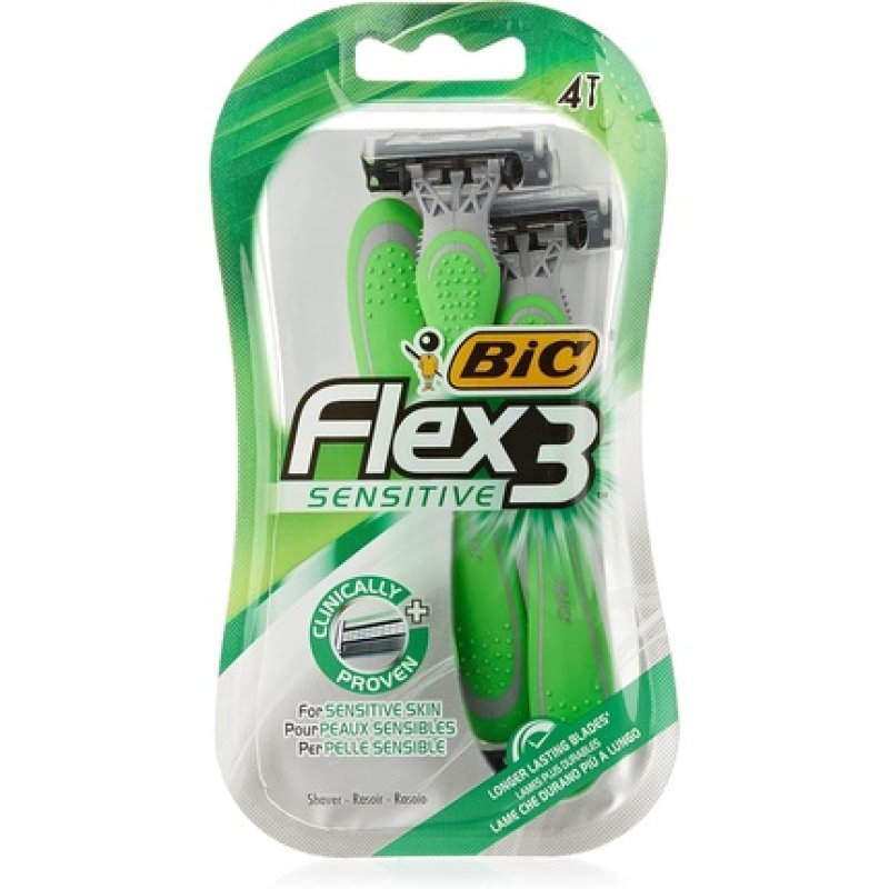 Bic Flex-3 Sensit Blister 3 1 Unit
