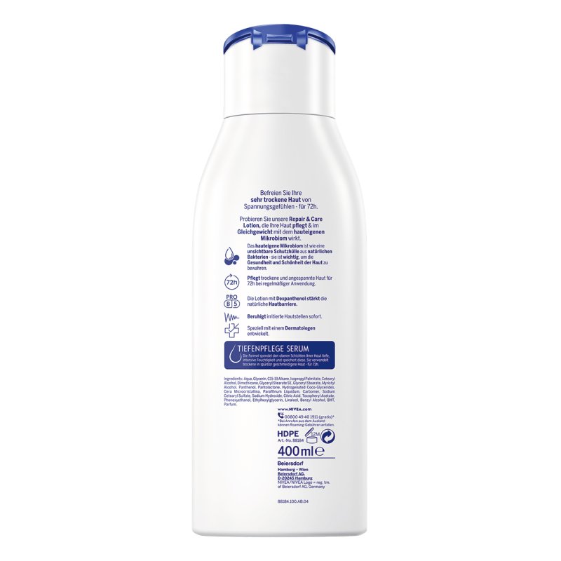 NIVEA 88184 body cream & lotion 400 ml