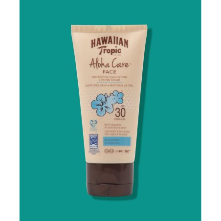 Hawaiian Tropic Aloha Care FACE Protective Sun Lotion SPF 30 Lotion d’écran solaire Visage Adultes