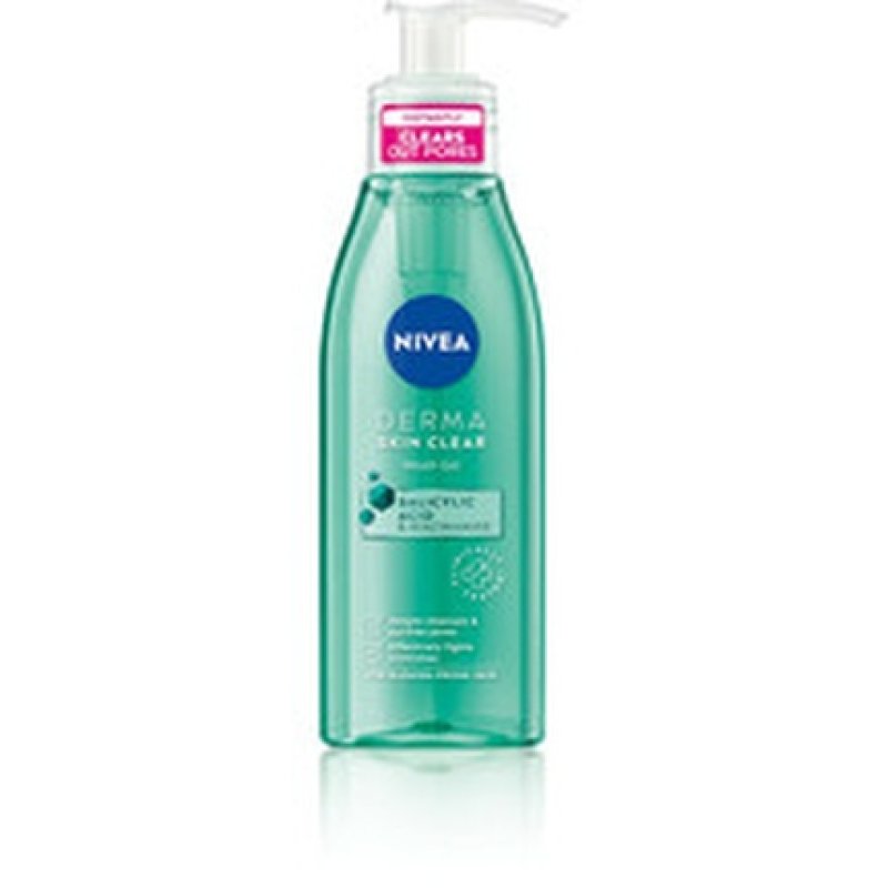 Nivea Derma Skin Clear Wash Gel 150ml