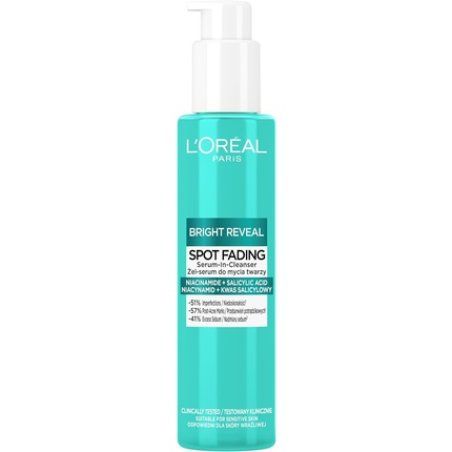 L'Oreal Paris Bright Reveal Face Cleansing Gel Serum 150ml