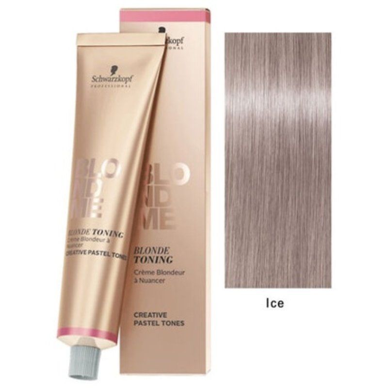 Schwarzkopf BlondeMe Blonde Toning Creative Pastel Tones ICE 60ml