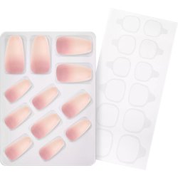 Essence nails in style Ongles des mains Rose, Blanc Motif 12 pièce(s)
