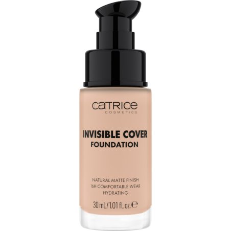 CATRICE Invisible Cover Foundation 30 ml Flacon pompe Crème 012C