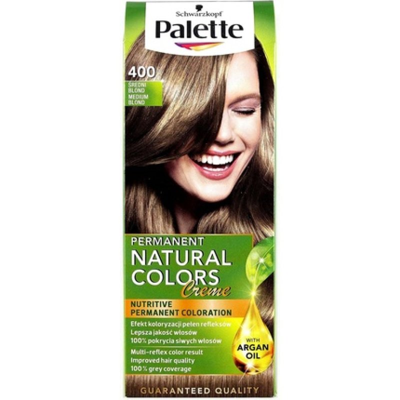 Palette Permanent Natural Colors Medium Blonde No. 400