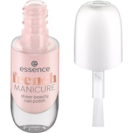 Essence french MANICURE sheer beauty vernis à ongles 8 ml Pêche Gloss