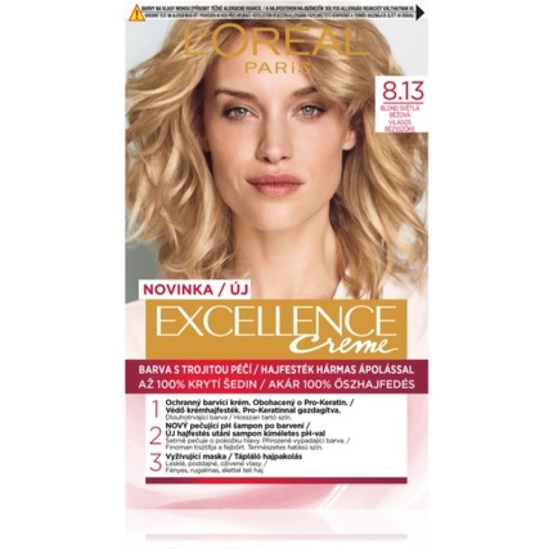 L'Oreal Excellence Creme Triple Protection-8 Hair Color