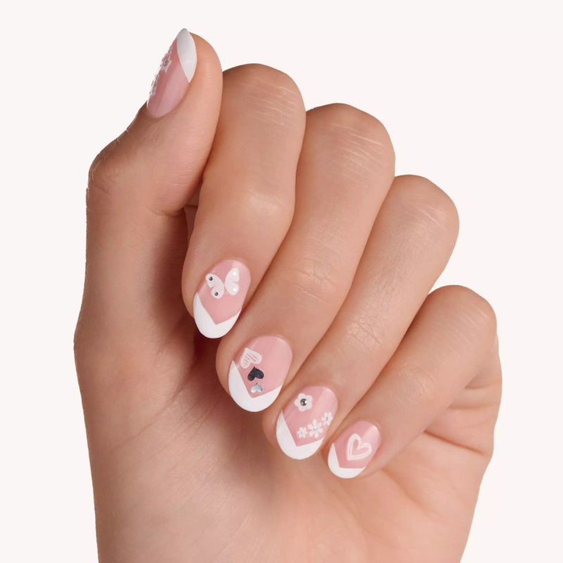 Essence todays mood: cute! nail stickers 44 pc(s) Silver