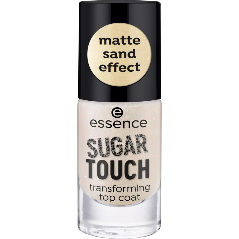 Essence Sugar Touch nail top coat 8 ml Gold