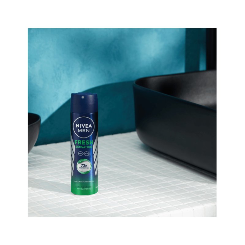 NIVEA Men Fresh Sensantion Hommes Déodorant spray 150 ml 1 pièce(s)