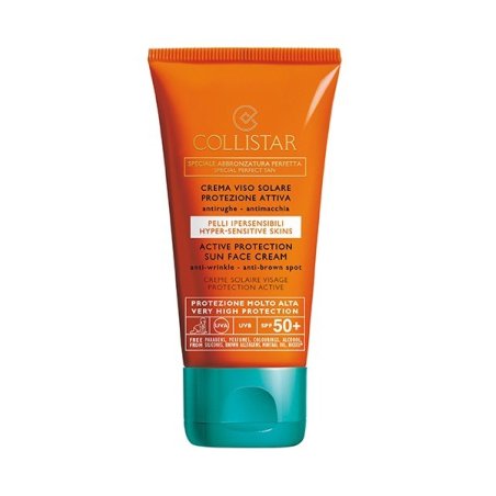 Collistar Active Protection Sun Face Cream SPF50 Crème d’écran solaire Visage 50 Adultes