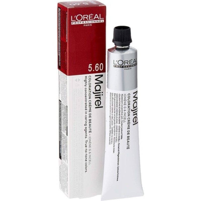 Loreal Majirouge Carmin 5.60 50ml V511 C5.60 Intense Reddish Brown