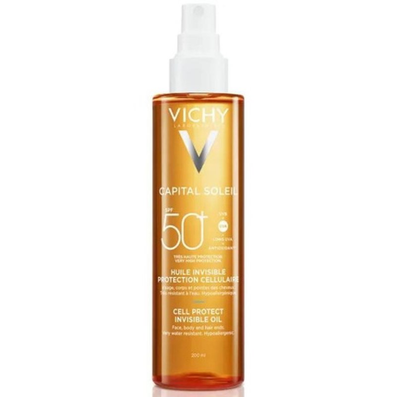 Vichy Soleil Cell Protect Oil SPF 50 200ml