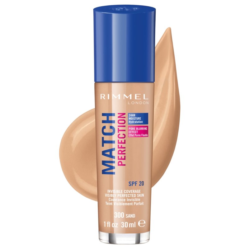 Rimmel Match Perfection Foundation 30ml Sand 300