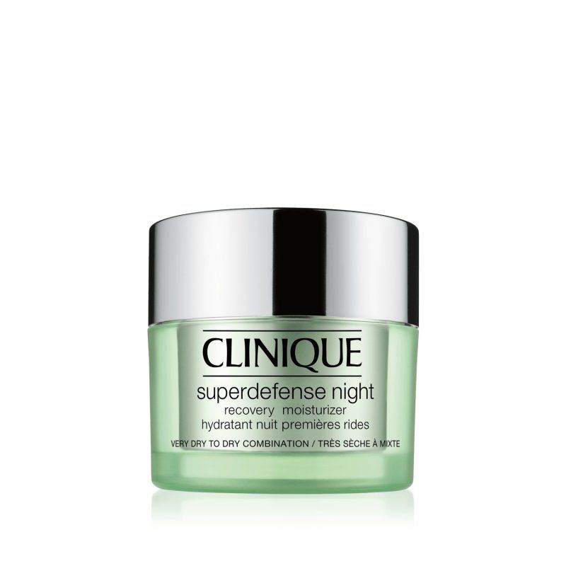 Clinique Superdefense Night Recovery crème hydratante pour le visage Femmes 50 ml