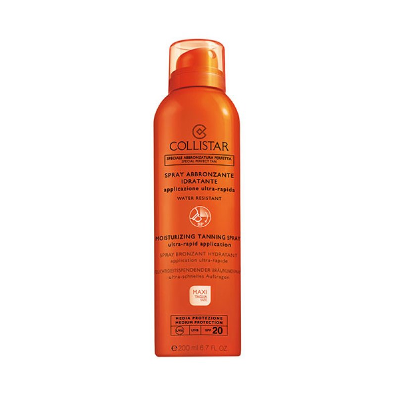 Collistar Special Perfect Tan Moisturizing Tanning Spray 200ml SPF20