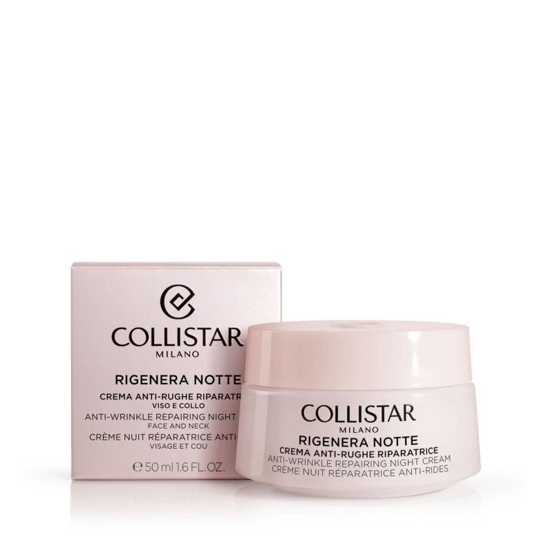 COLLISTAR Regenerates Night Cream Anti-Wrinkle Restoring Face and Neck 1.7oz