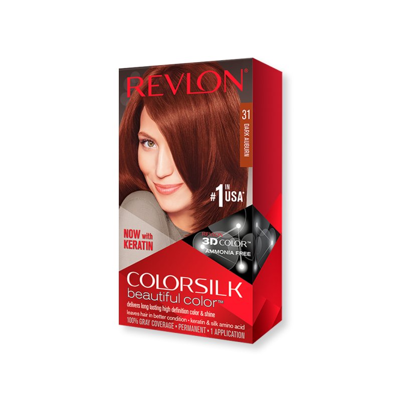 Revlon Colorsilk Haircolor Dark Auburn 31 1 Count