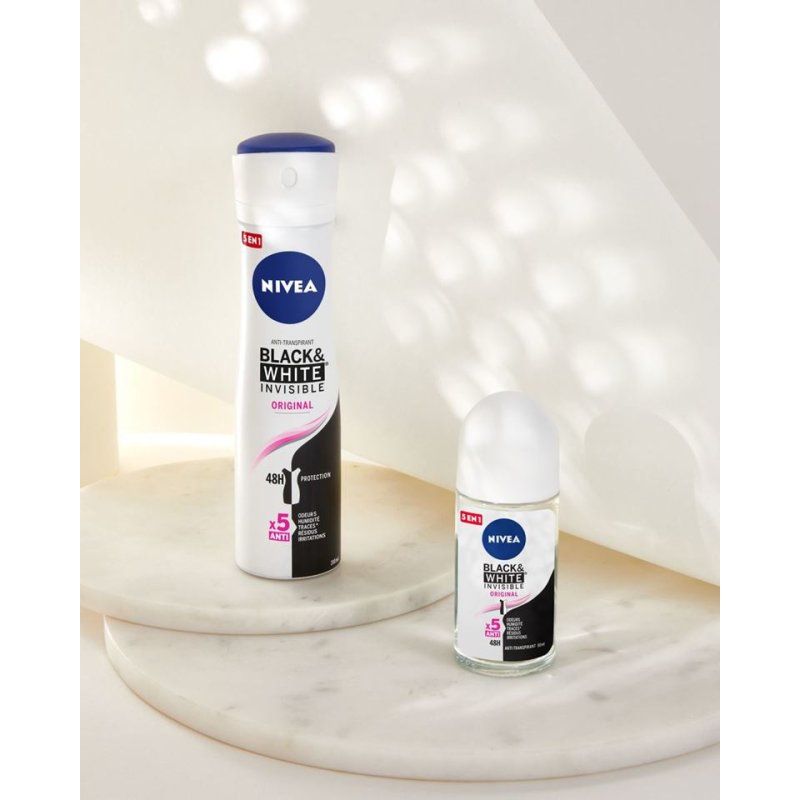 Nivea Black & White Invisible Deodorant Anti-perspirant Spray 200ml
