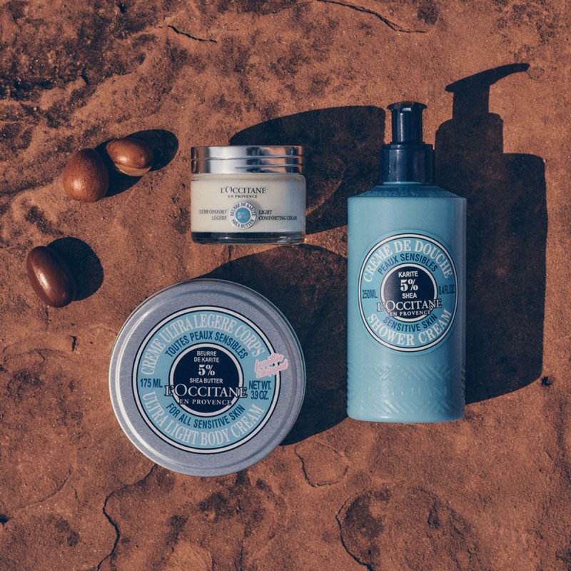 L'Occitane Shea 01CD250K2 gel douche et nettoyant pour le corps 250 ml Crème de douche Unisexe Corps et cheveux